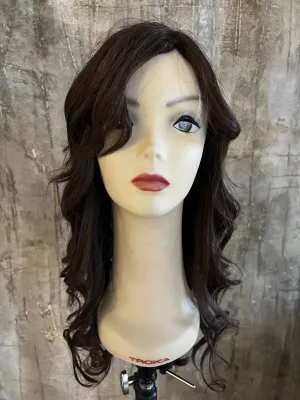 100% EUROPEAN PROCESSED HUMAN HAIR 24" BROWN
