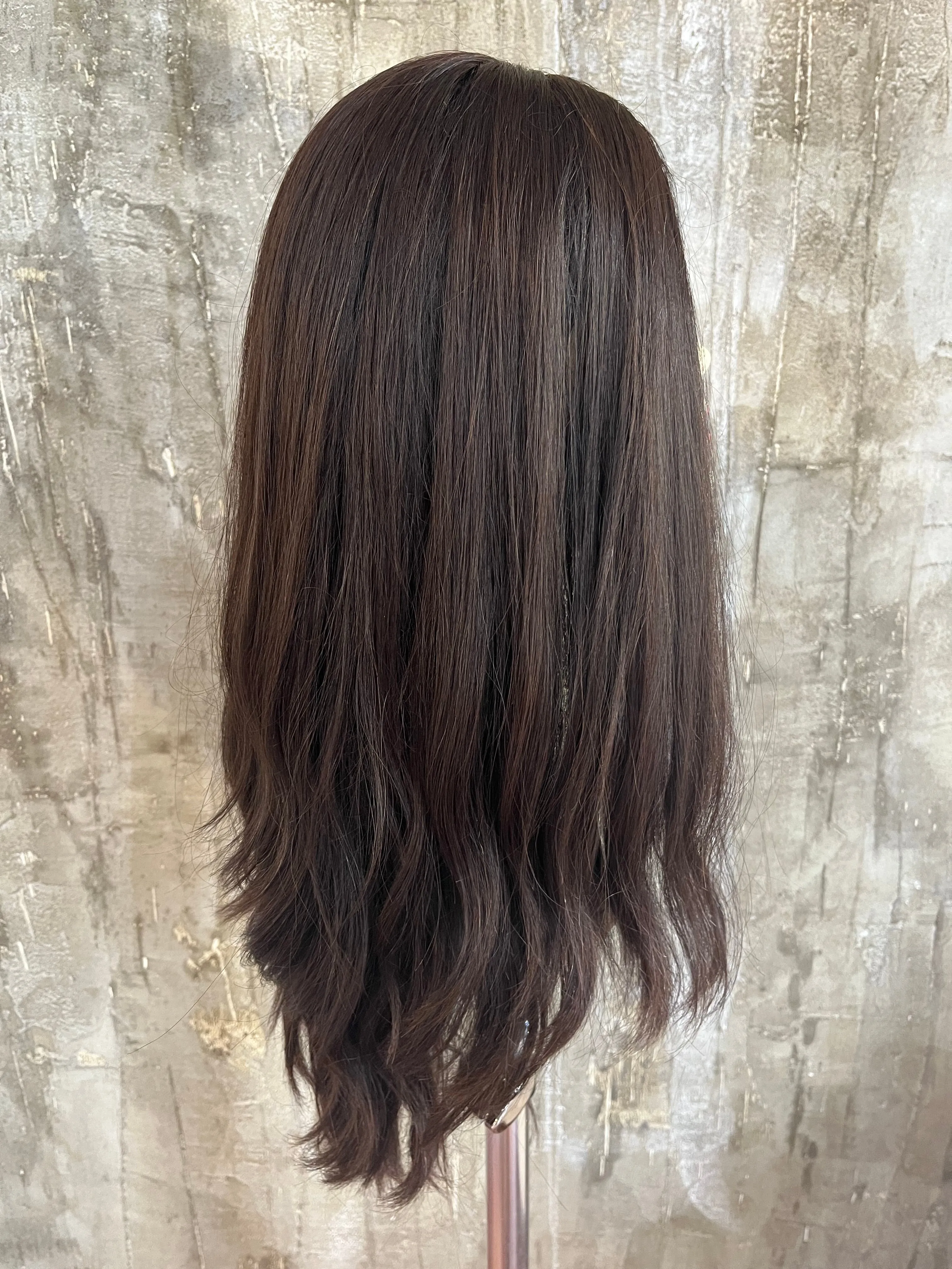 100% EUROPEAN PROCESSED HUMAN HAIR 26" BROWN