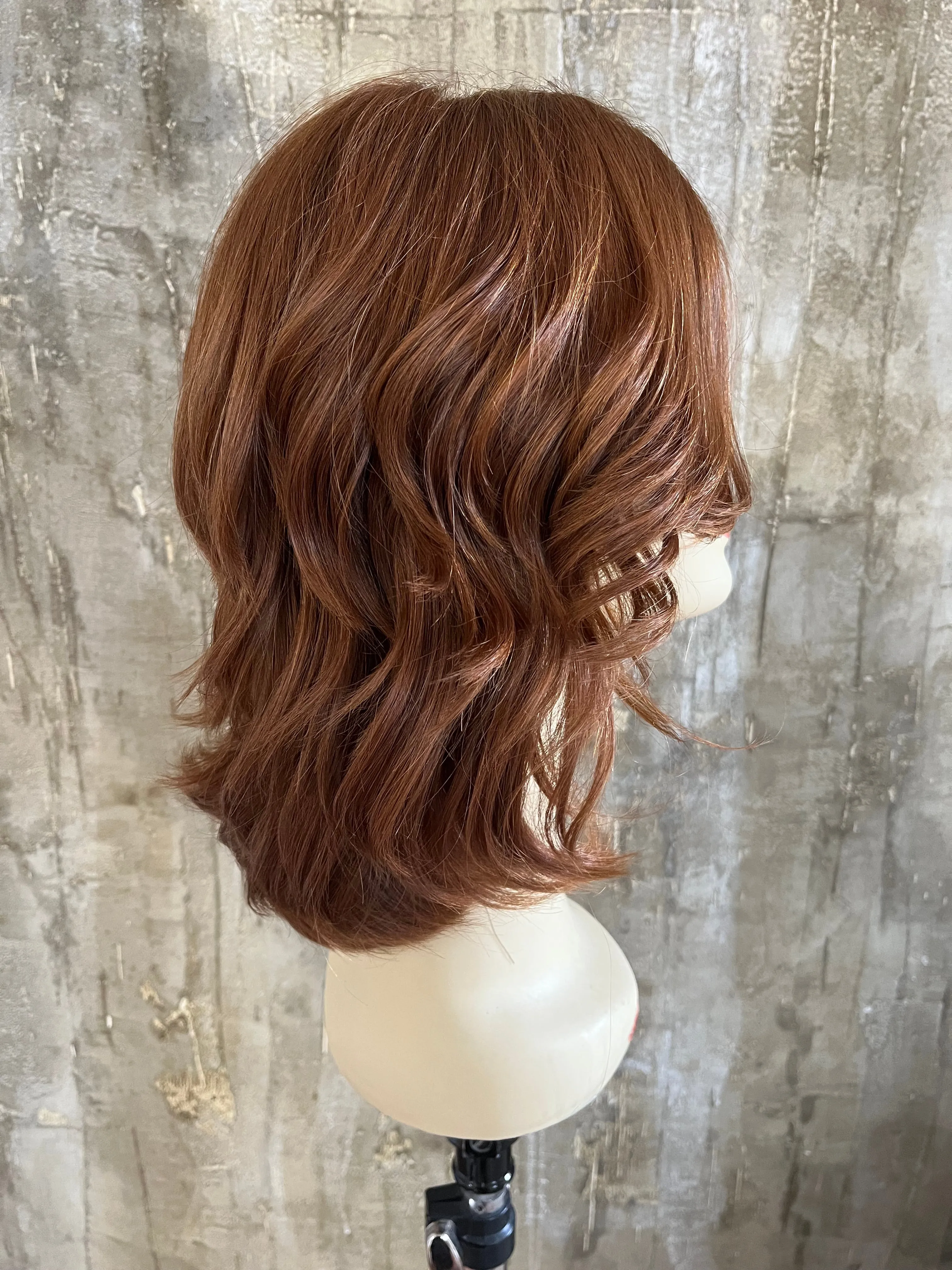 100% EUROPEAN VIRGIN HUMAN HAIR 15'' RED