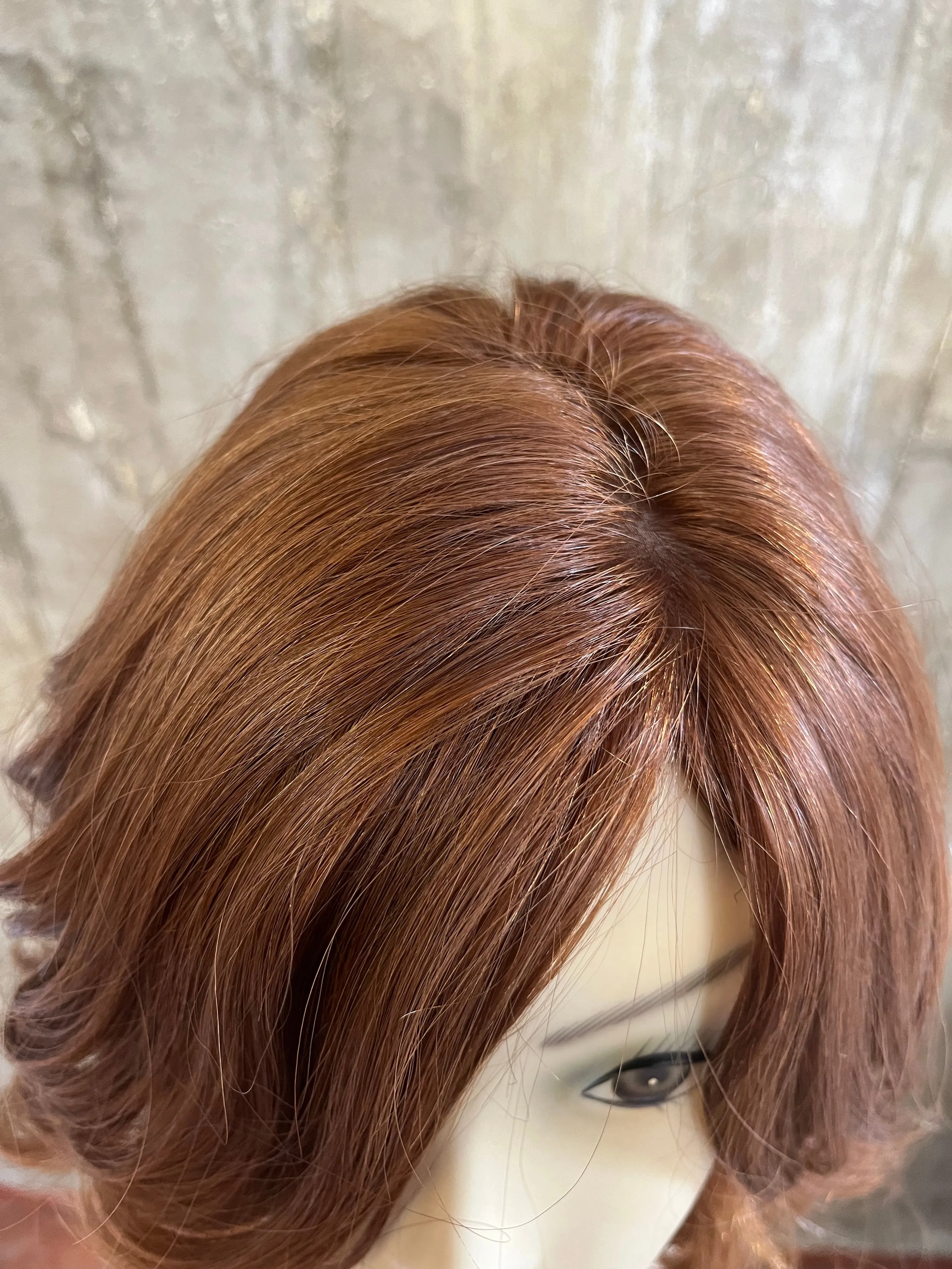 100% EUROPEAN VIRGIN HUMAN HAIR 15'' RED