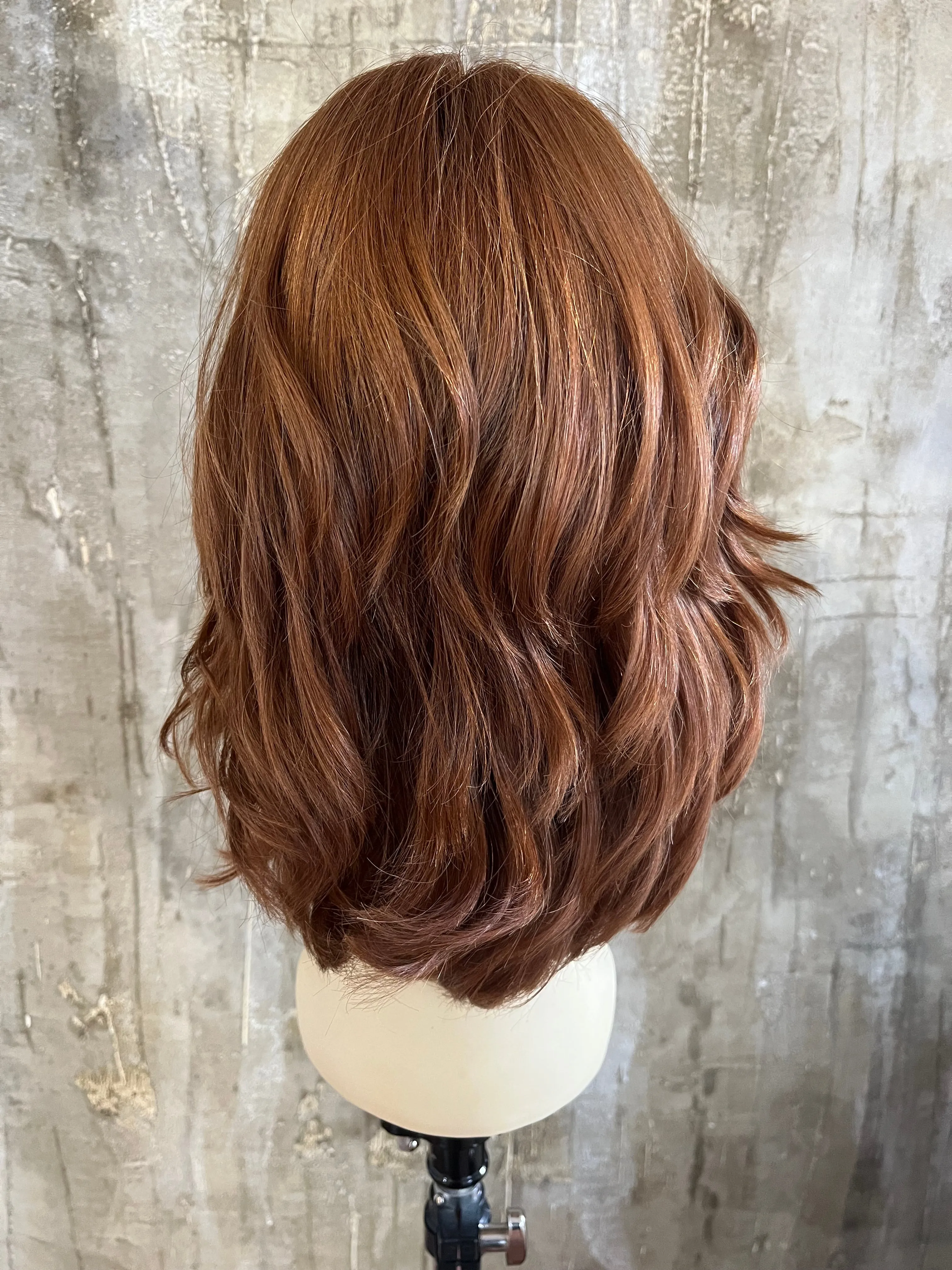 100% EUROPEAN VIRGIN HUMAN HAIR 15'' RED