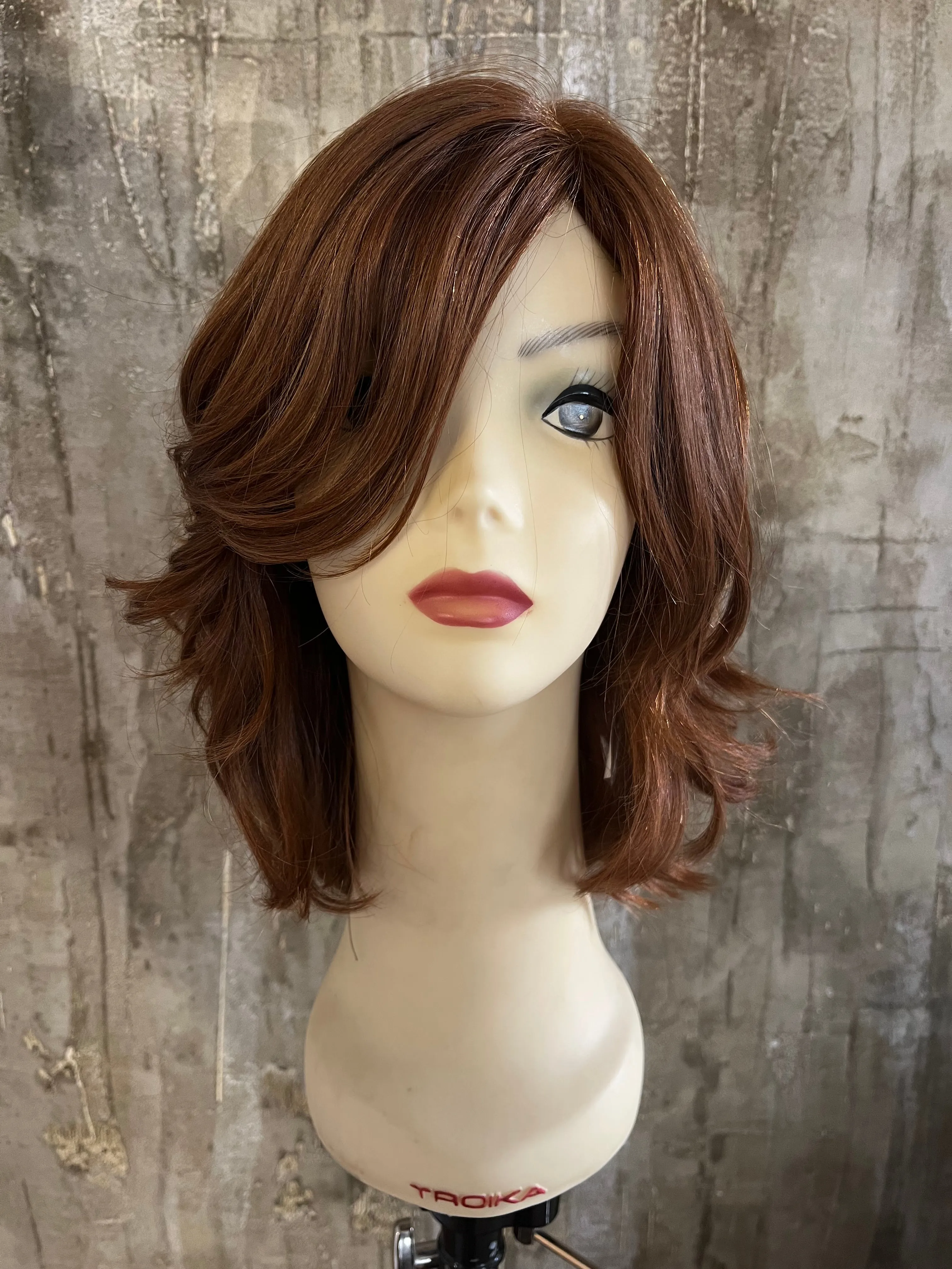 100% EUROPEAN VIRGIN HUMAN HAIR 15'' RED