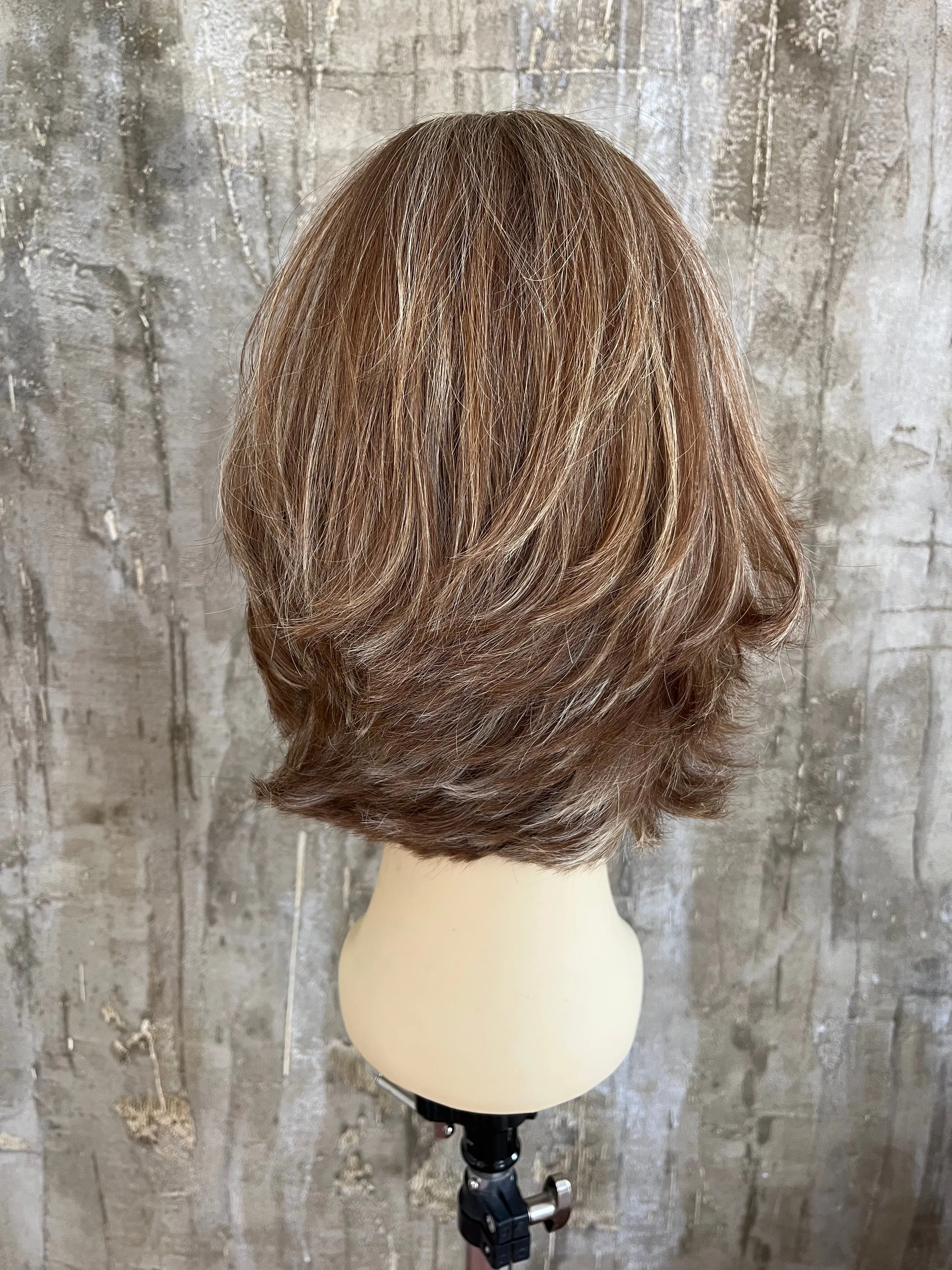 100% EUROPEAN VIRGIN HUMAN HAIR 15" BLOND WITH HIGHLIGHTS