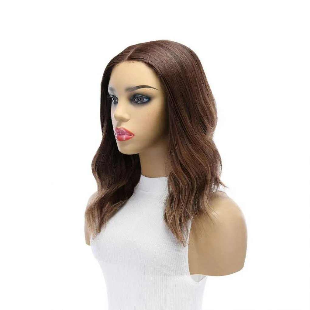 16" Divine Lace Top Wig Medium Brown Balayage