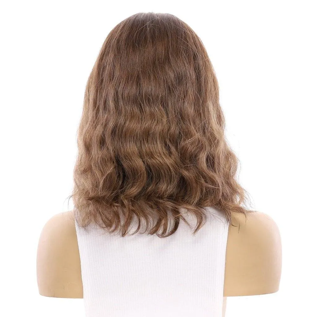 16" Princess Silk Top Wig Medium Brown Babylight Wavy