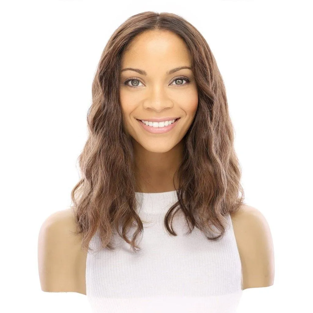 16" Princess Silk Top Wig Medium Brown Babylight Wavy