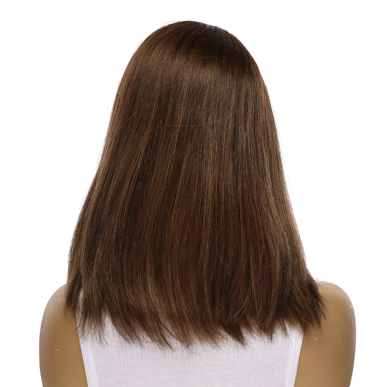 16" Princess Silk Top Wig Medium Brown Babylight