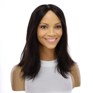 16" Princess Silk Top Wig Natural Black