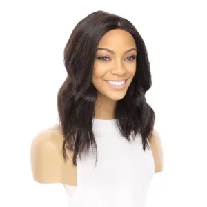 16" Princess Silk Top Wig Soft Black