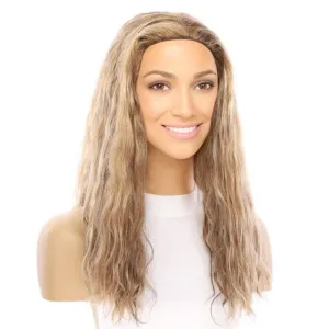 20" 3/4 Bandfall Wig Medium Blonde Wavy