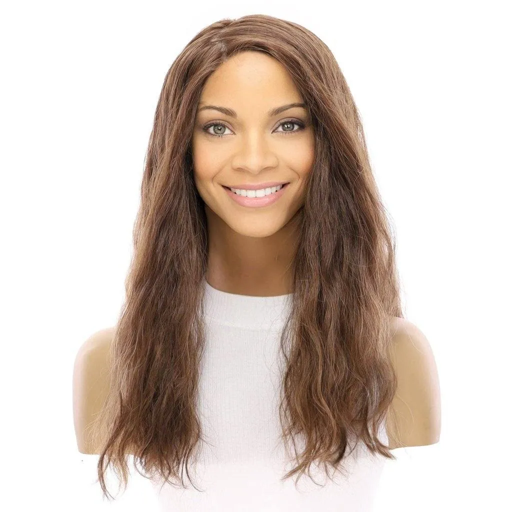 20" Princess Silk Top Wig Medium Brown Babylight Wavy