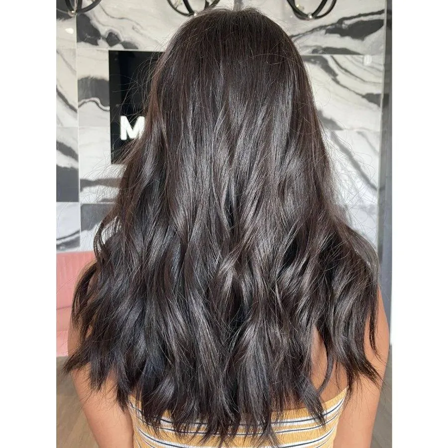 20" Princess Silk Top Wig Natural Black