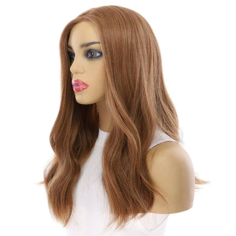 20" Princess Silk Top Wig Strawberry Blonde