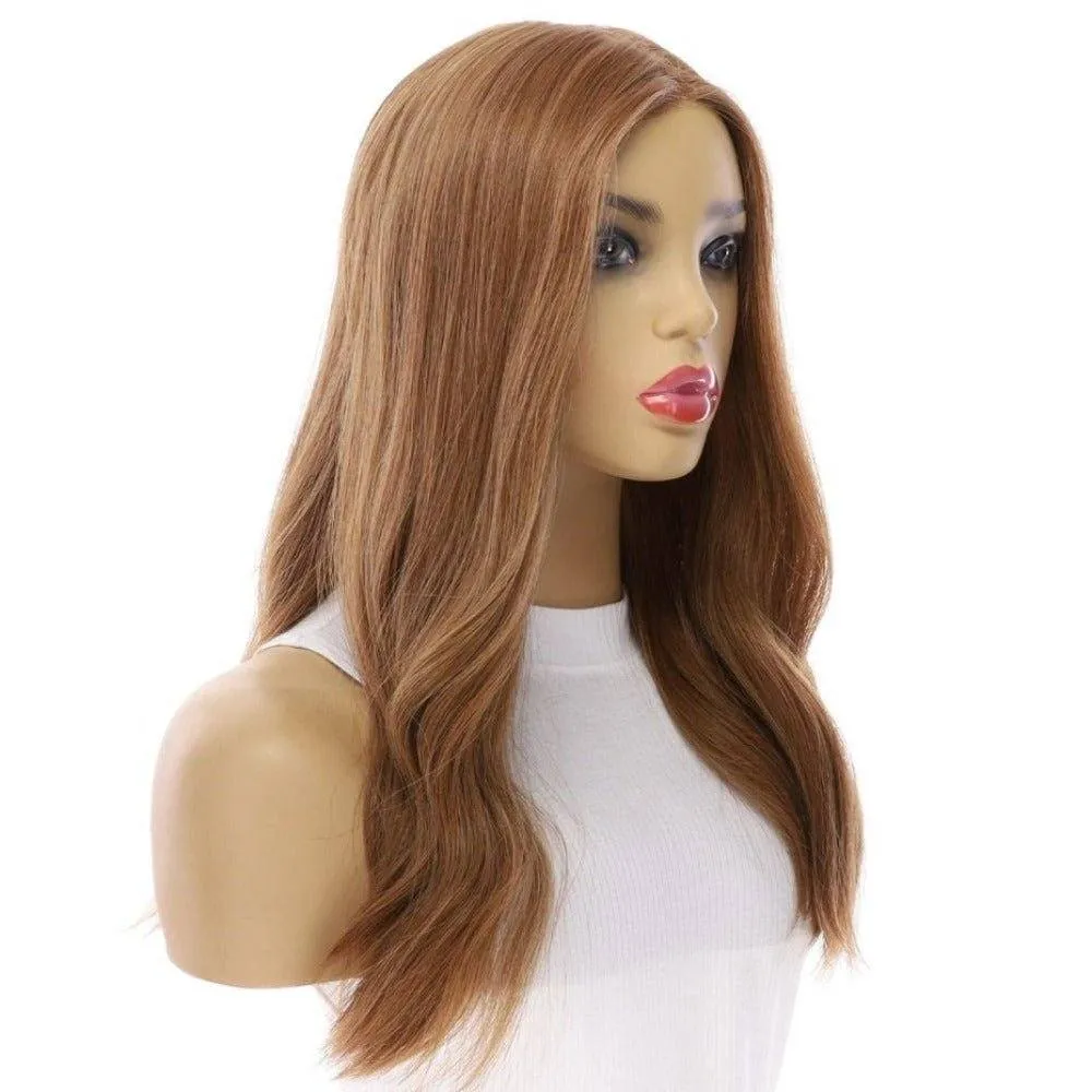 20" Princess Silk Top Wig Strawberry Blonde