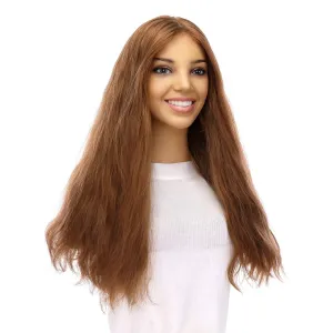 22" Princess Silk Top Wig Strawberry Blonde Wavy