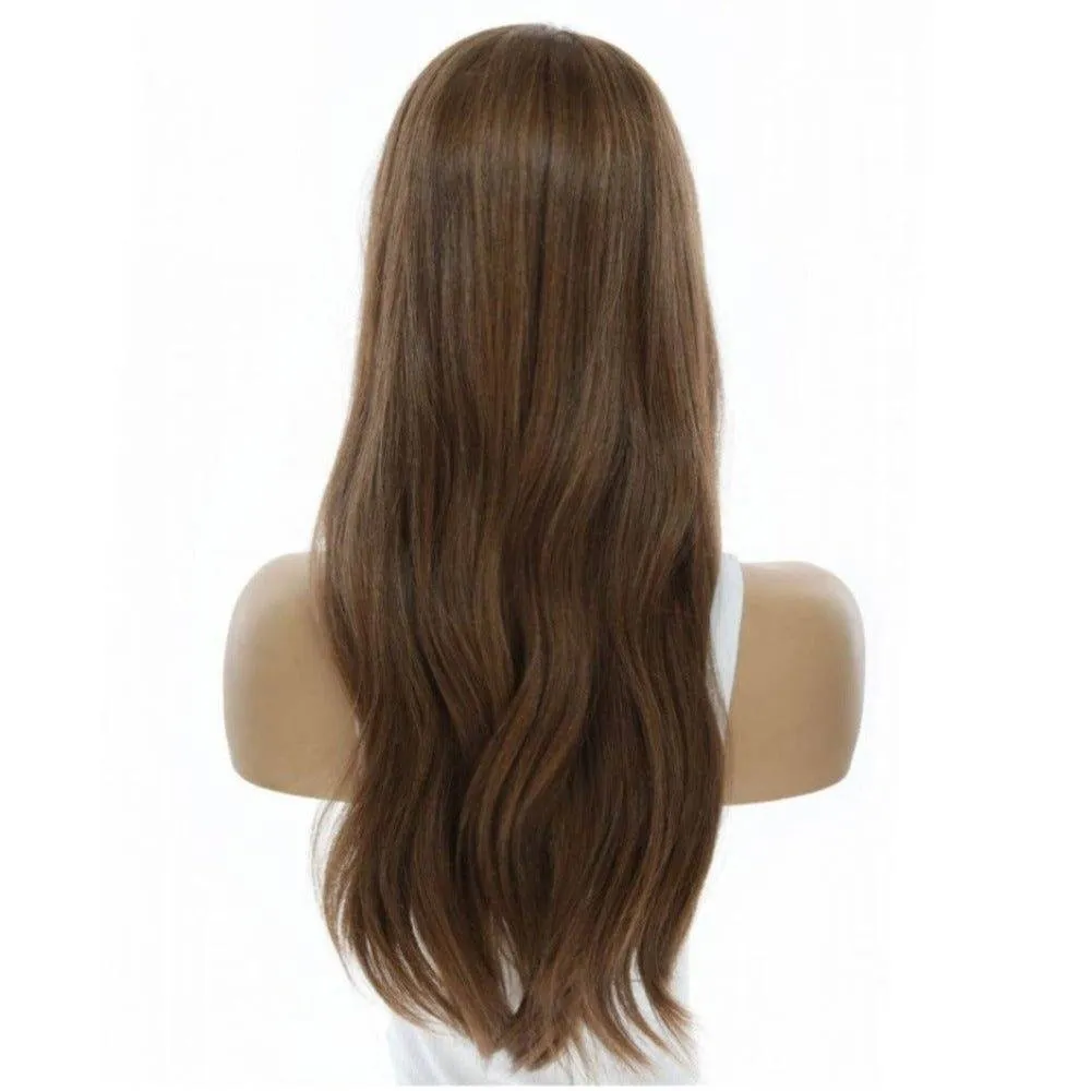 24" Divine Luxe Lace Top Wig #12 Warm Light Brown