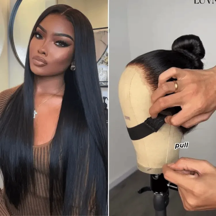Crazy Wednesday | PreMax Wigs - HD Full Lace Water Wave / Straight / Body Wave Flexi-Fit Invisi Drawstring Cap Long Wig
