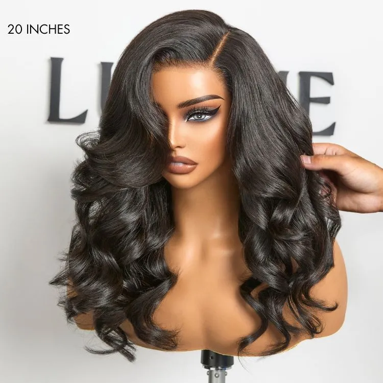 Crazy Wednesday | PreMax Wigs - HD Full Lace Water Wave / Straight / Body Wave Flexi-Fit Invisi Drawstring Cap Long Wig