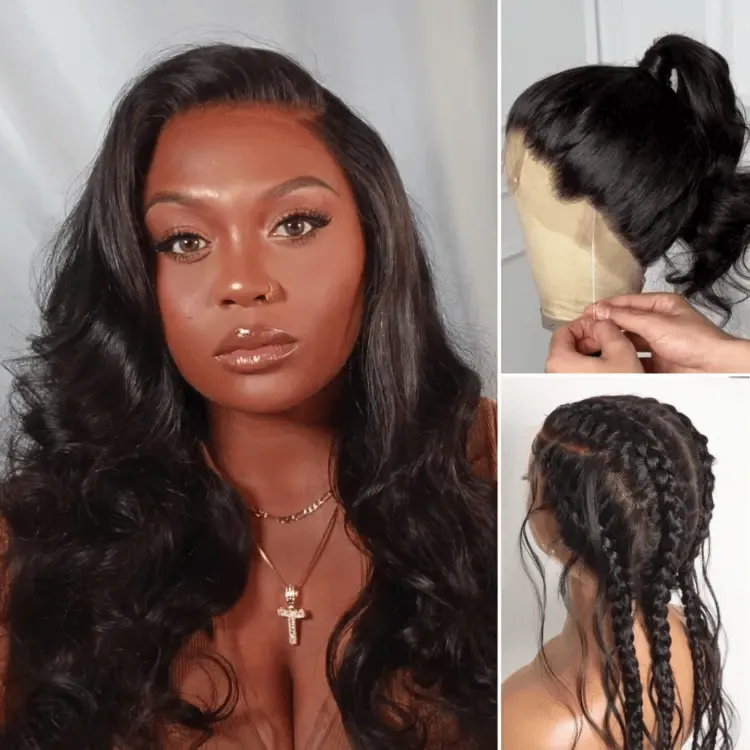 Crazy Wednesday | PreMax Wigs - HD Full Lace Water Wave / Straight / Body Wave Flexi-Fit Invisi Drawstring Cap Long Wig
