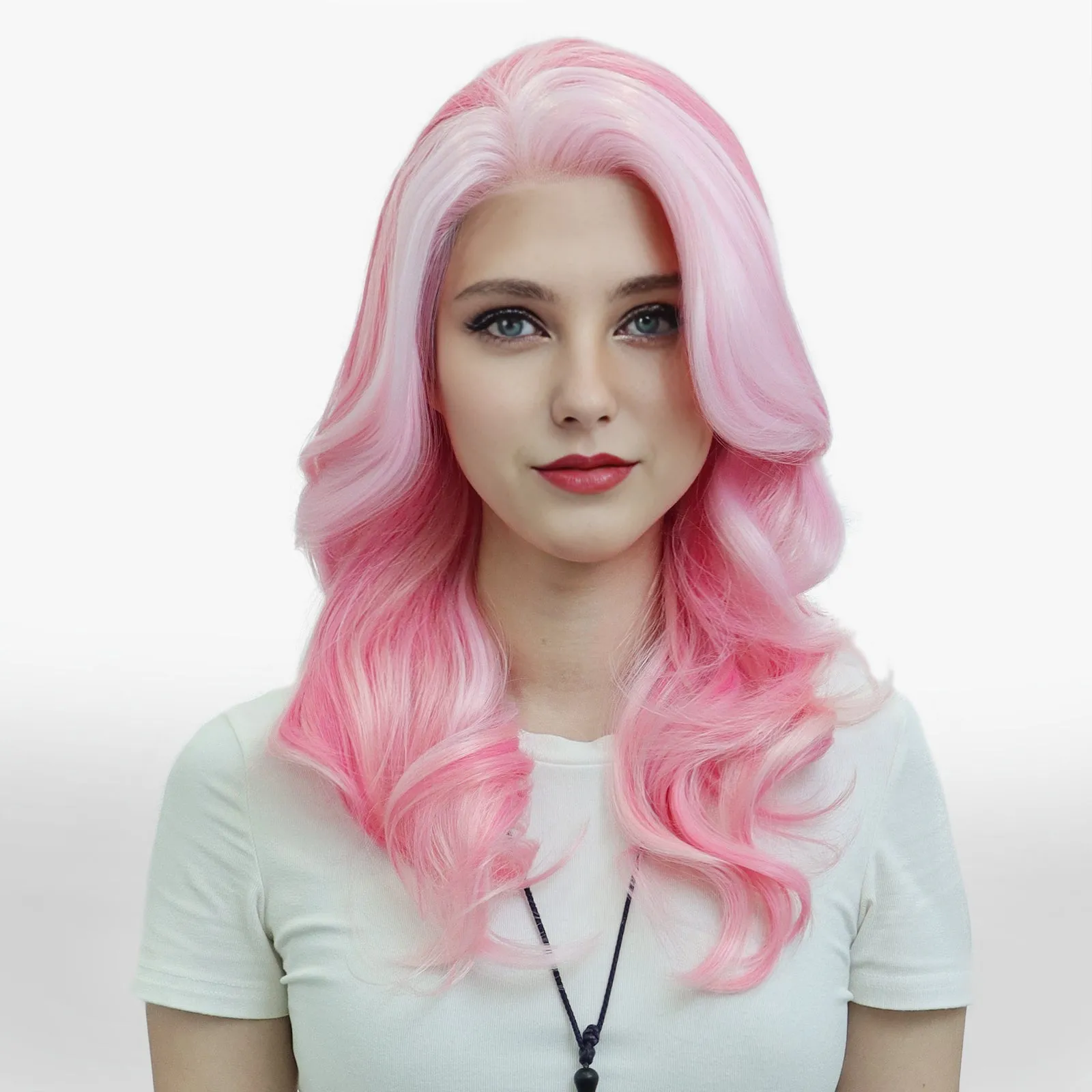 IMstyle Beth 13*2 lace front layers wigs blonde&blue&green&pink W326 collection