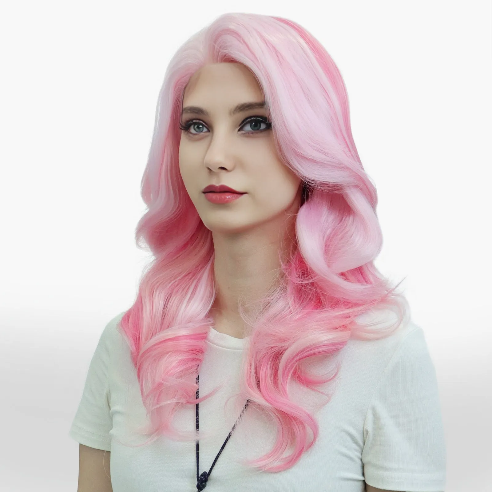 IMstyle Beth 13*2 lace front layers wigs blonde&blue&green&pink W326 collection