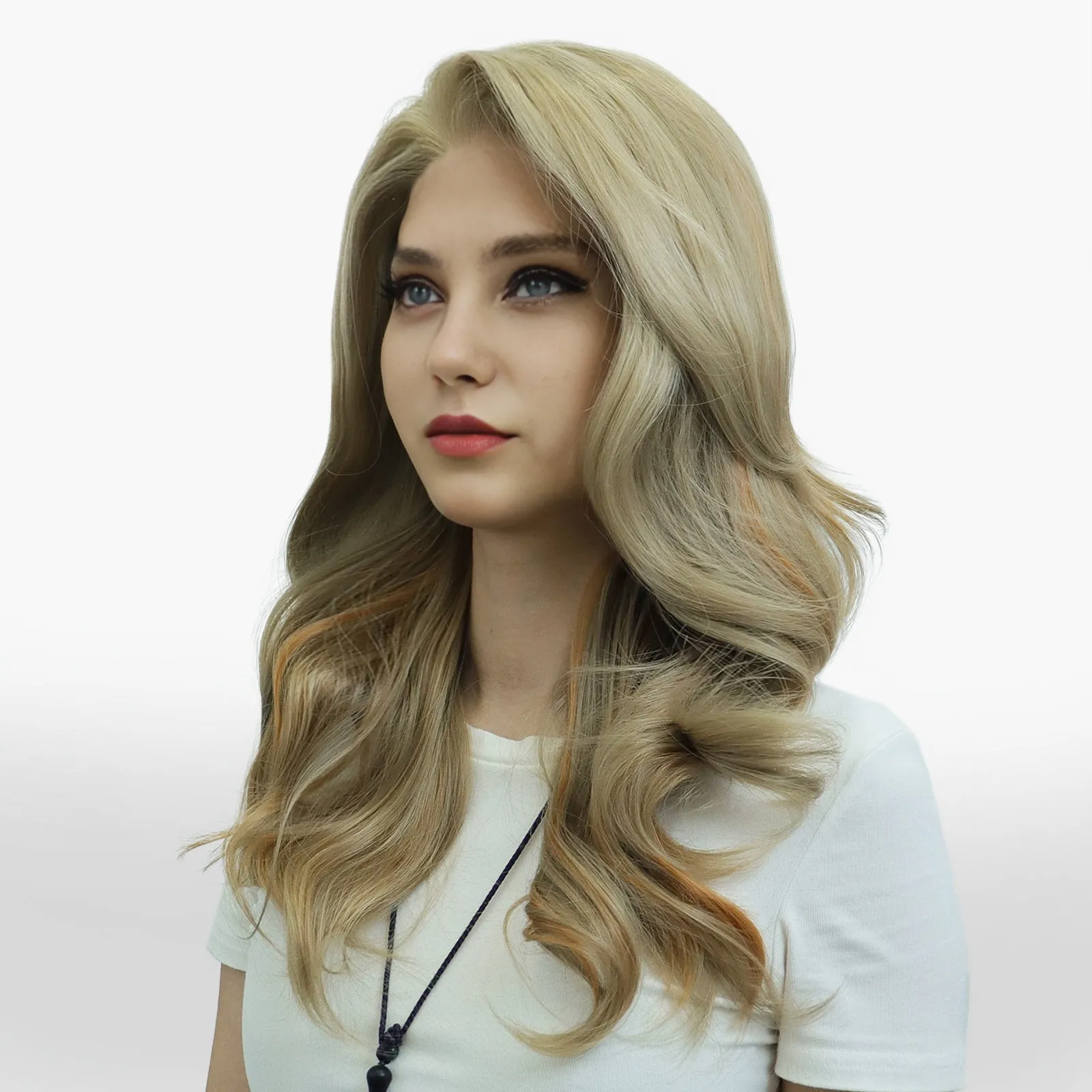 IMstyle Beth 13*2 lace front layers wigs blonde&blue&green&pink W326 collection