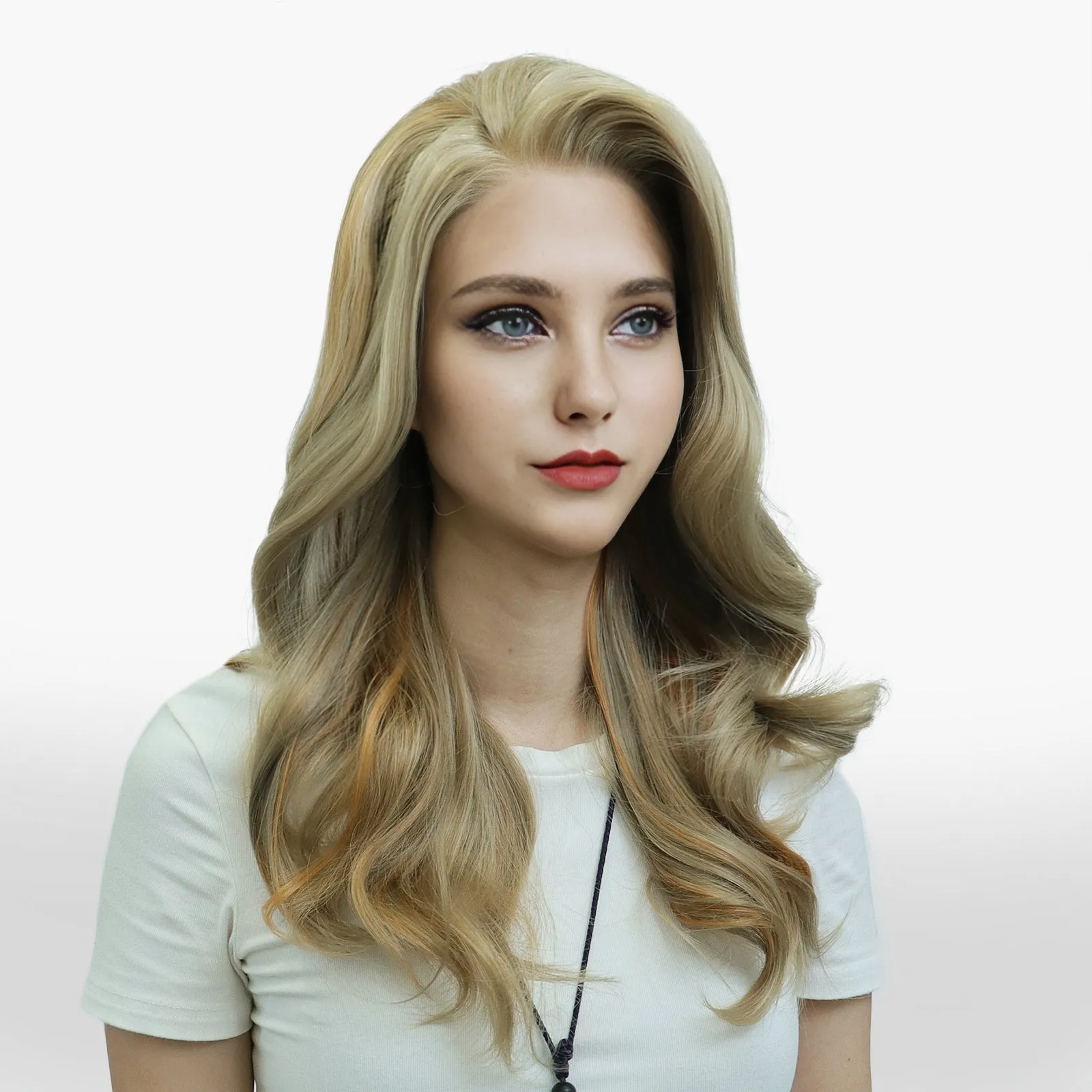 IMstyle Beth 13*2 lace front layers wigs blonde&blue&green&pink W326 collection