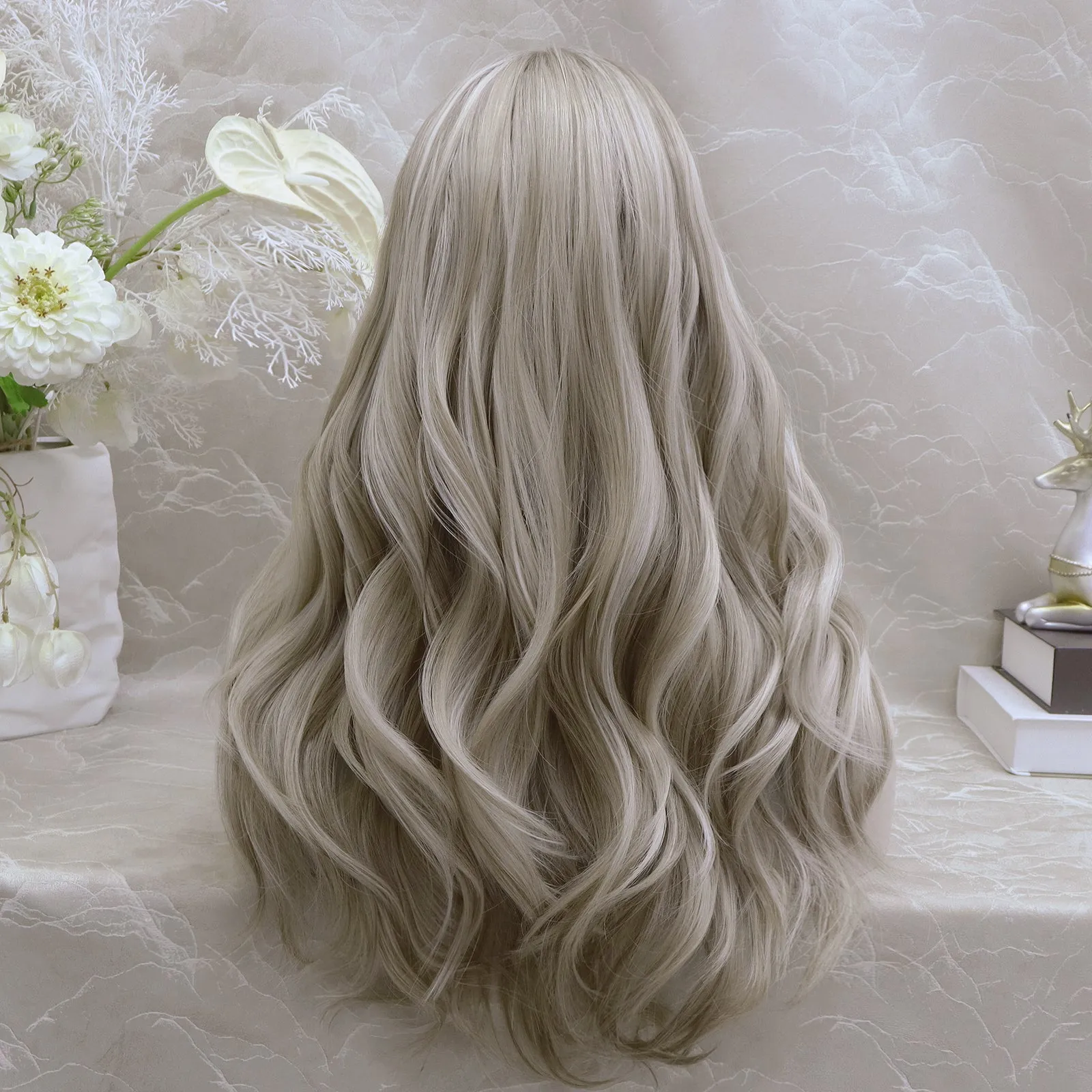 IMstyle Lona collection T part glue less wigs blonde&brown&pink&blue