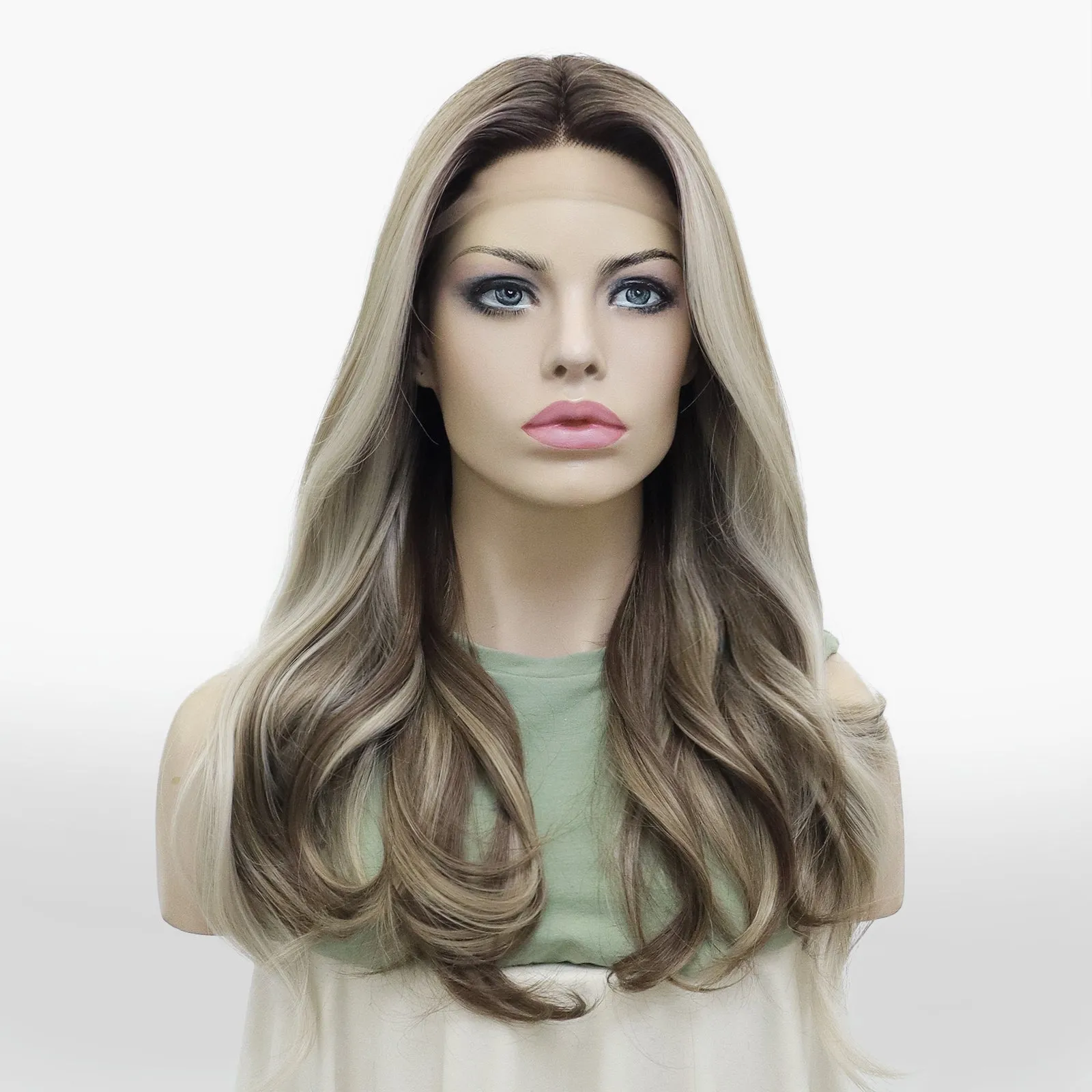 IMstyle Lona collection T part glue less wigs blonde&brown&pink&blue