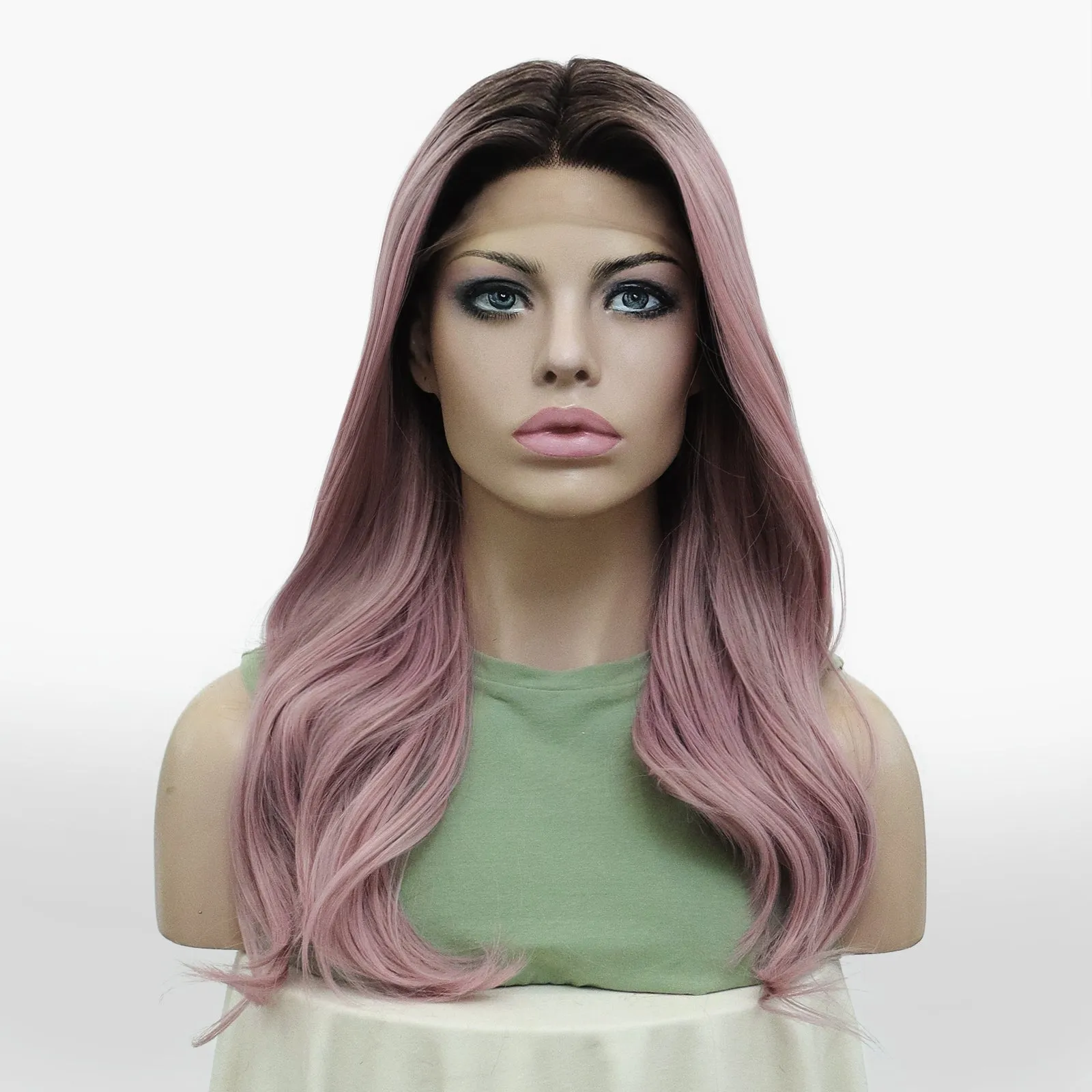 IMstyle Lona collection T part glue less wigs blonde&brown&pink&blue