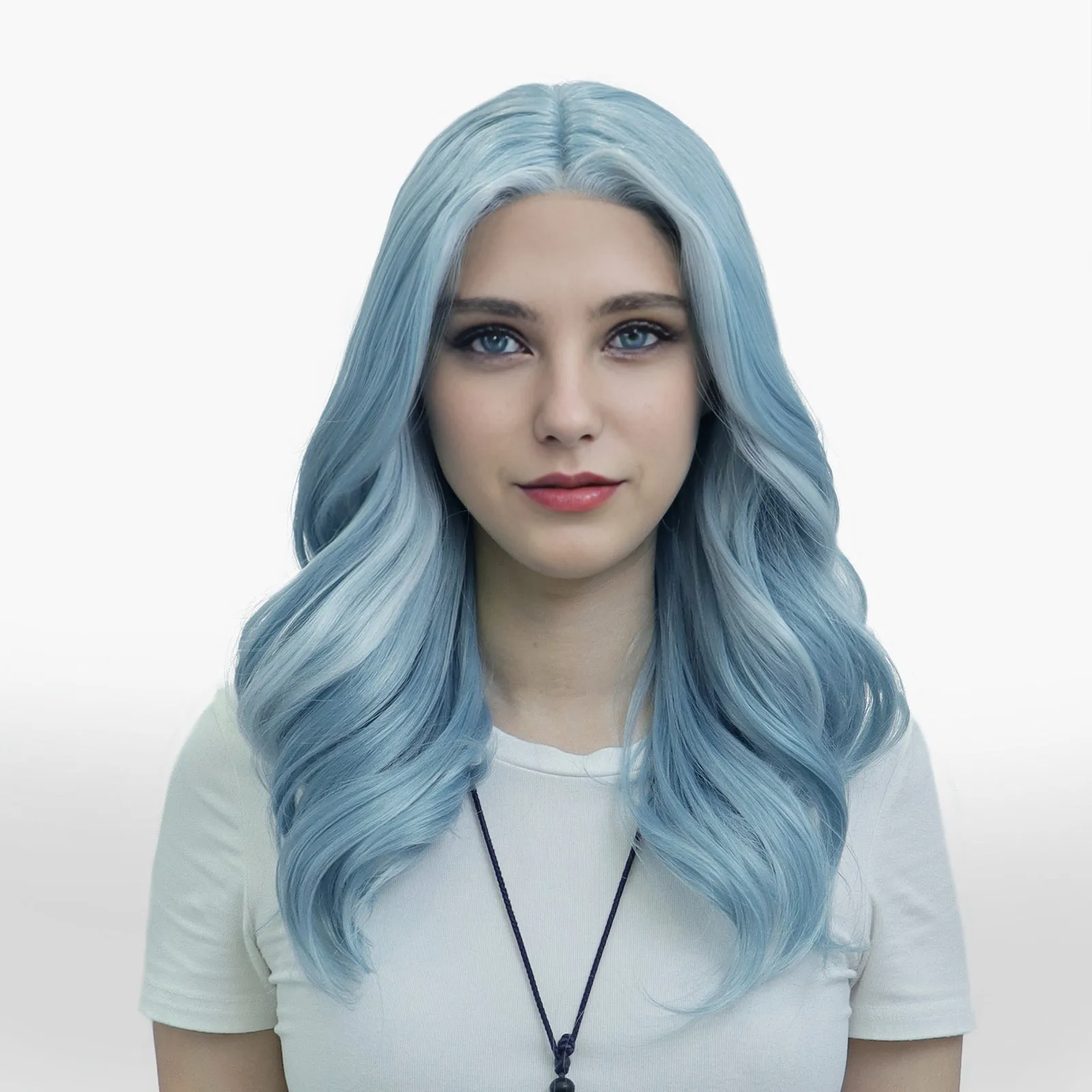 IMstyle Lona collection T part glue less wigs blonde&brown&pink&blue