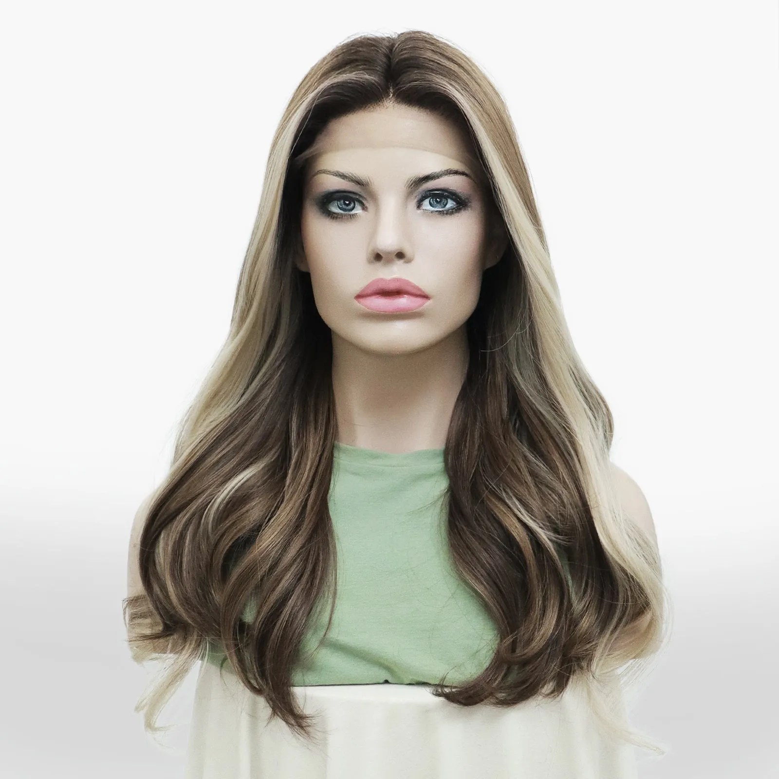 IMstyle Lona collection T part glue less wigs blonde&brown&pink&blue