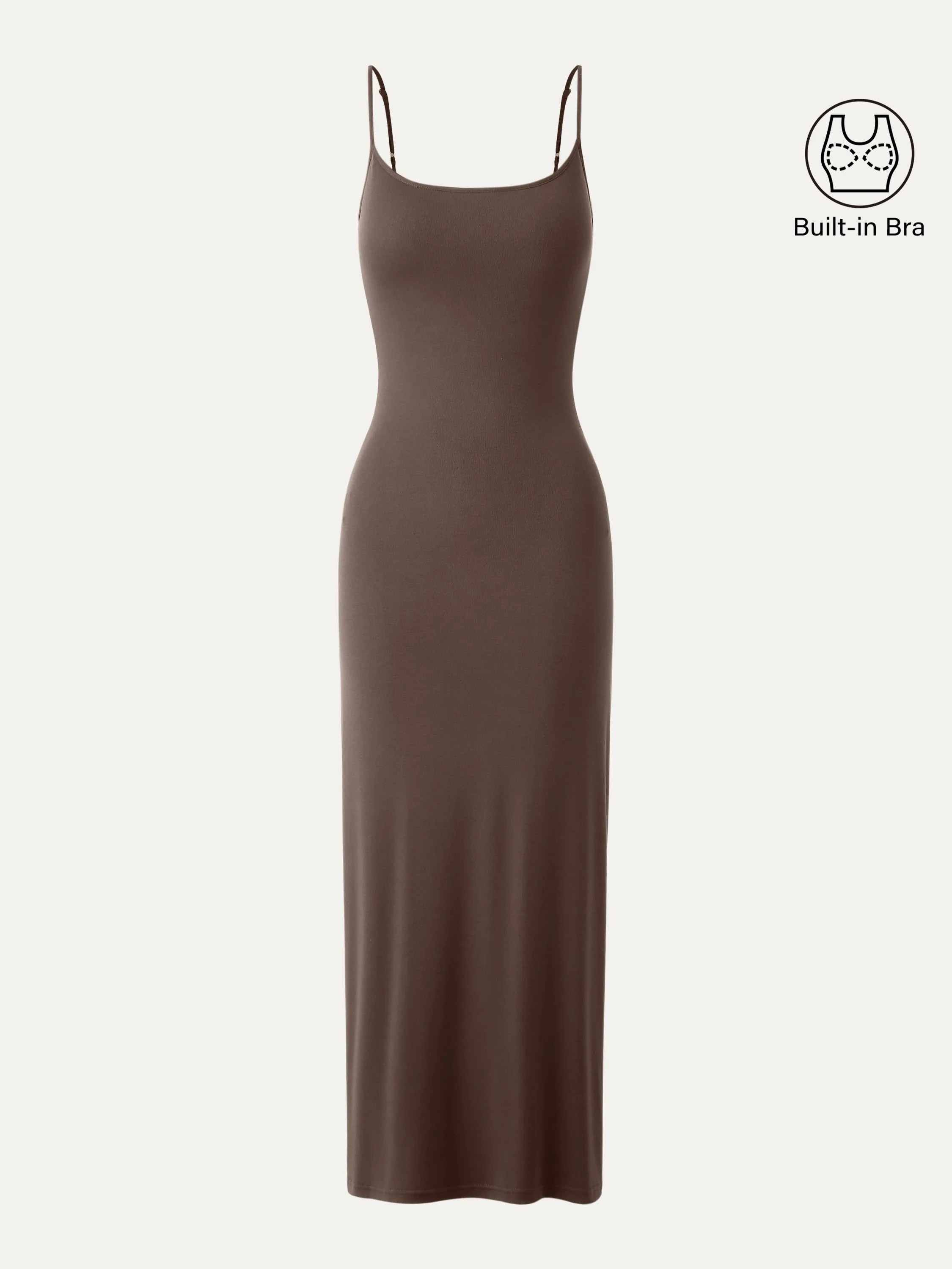 Maria Spaghetti Strap Bandless Brami Dress