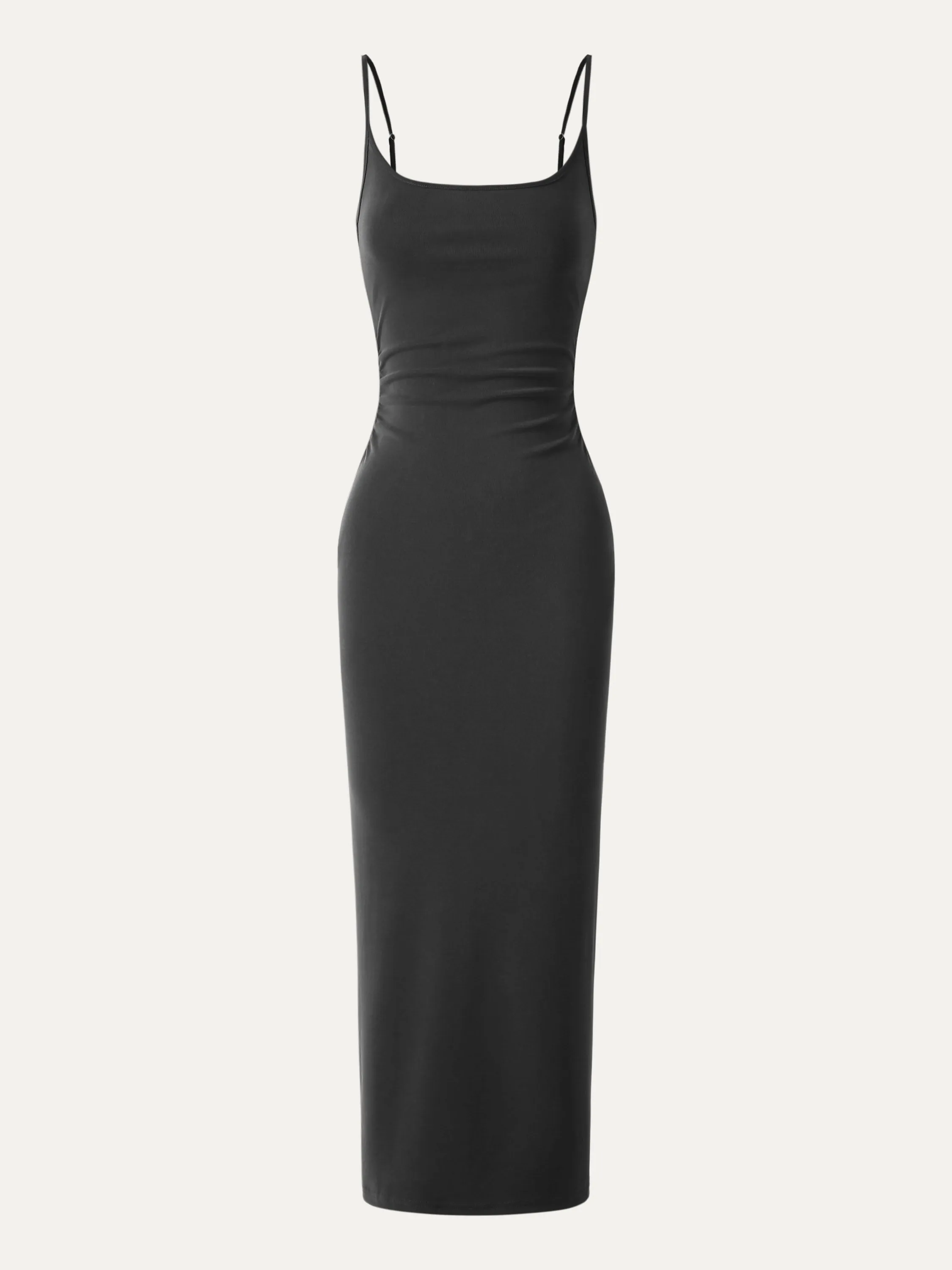 Modal Cutout Back Spaghetti Strap Dress