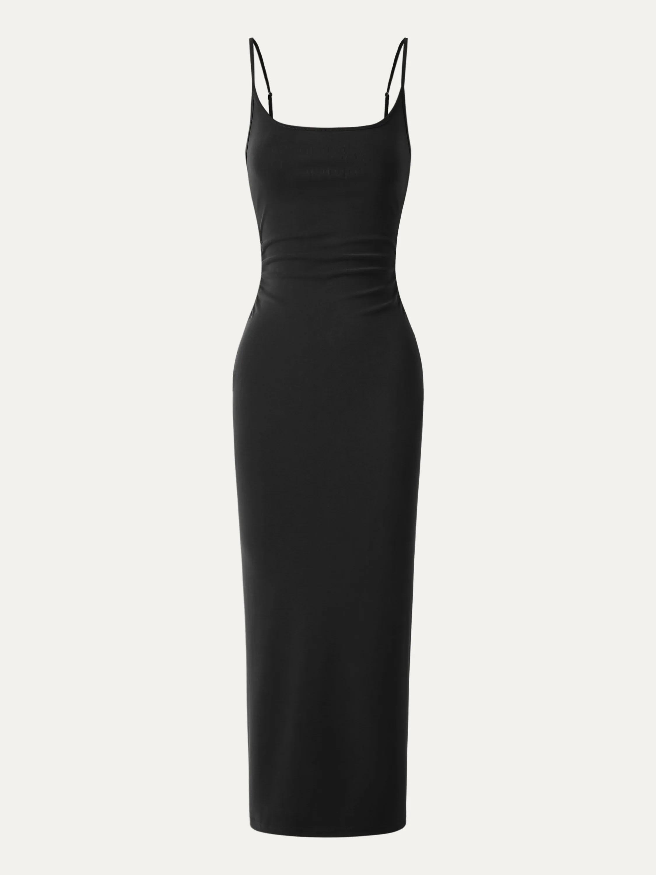 Modal Cutout Back Spaghetti Strap Dress