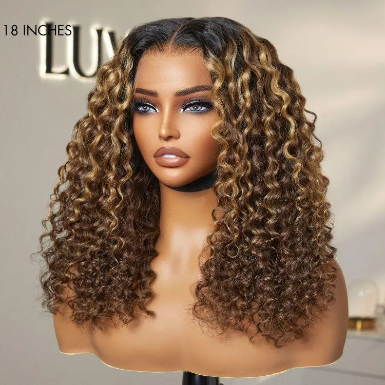 PreMax 2.0 Wigs | Nature Max Deep Wave Ear-to-ear Glueless 13x6 Frontal HD Lace Long Curly Wig