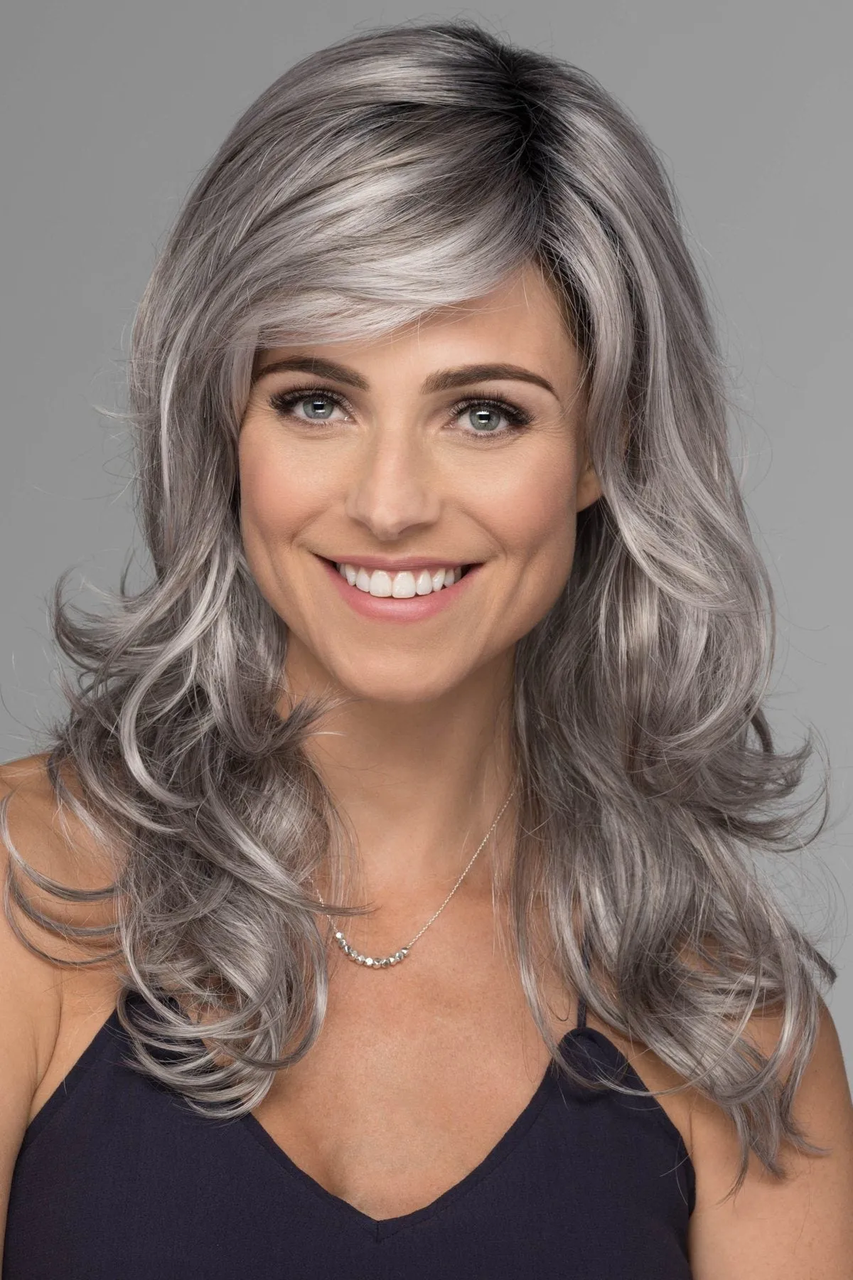 Sale - Estetica Wigs - Orchid - Color: Graydient Storm