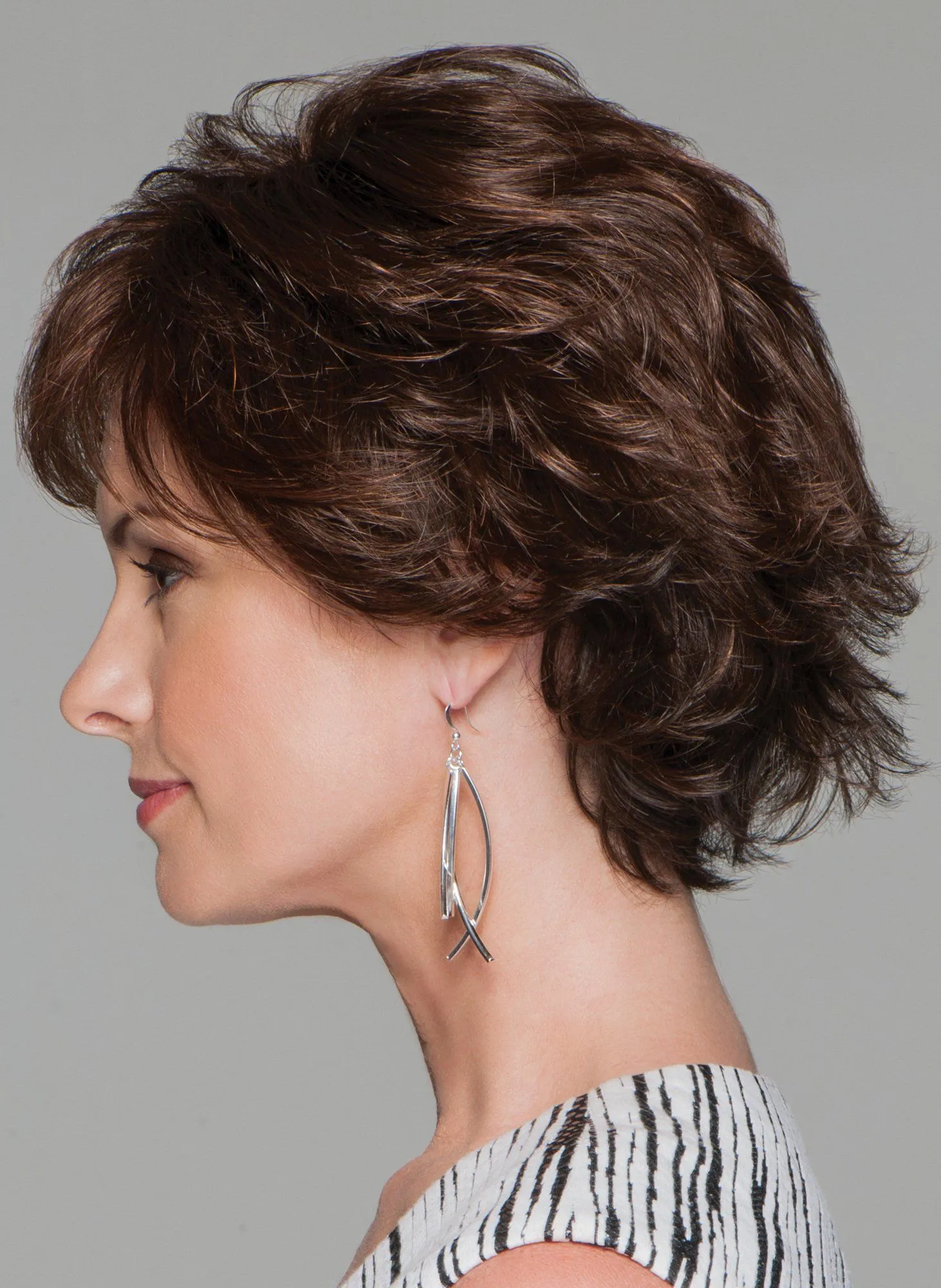 Sale - Gabor Wigs - Carte Blanche Large - Color: Burnished Snow (G60 )