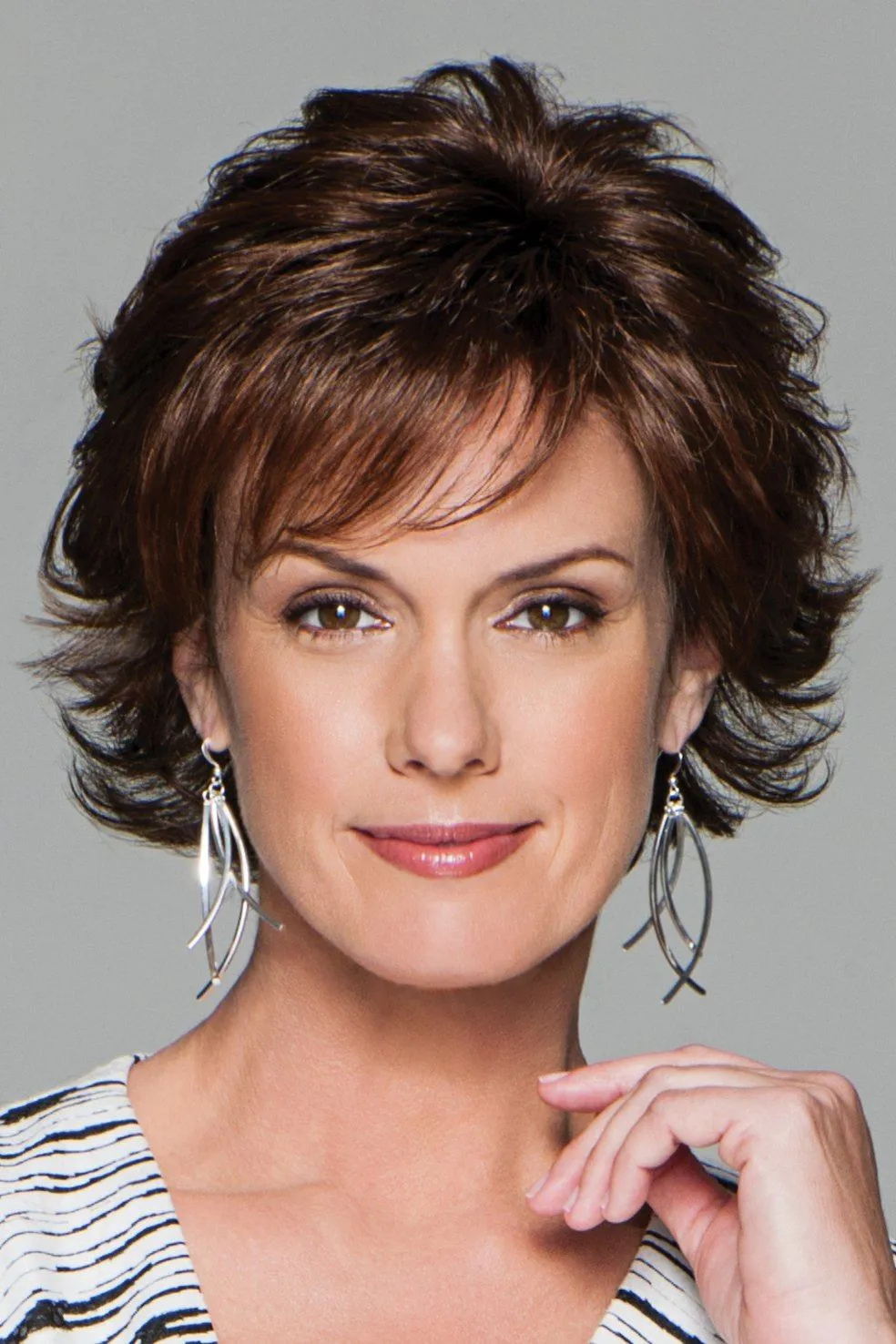 Sale - Gabor Wigs - Carte Blanche Large - Color: Burnished Snow (G60 )