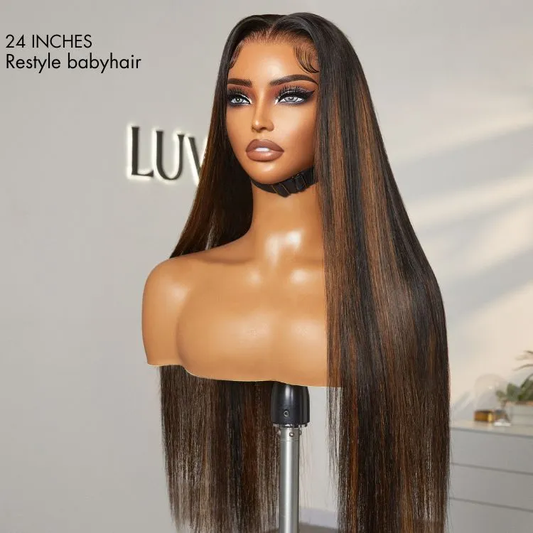 Special Offer | PreMax Wigs | Super Natural Hairline Silky Straight Glueless 13x4 Frontal Lace Wig Human Hair Pre-Cut Lace