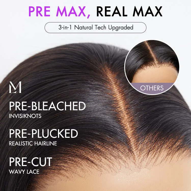 Special Offer | PreMax Wigs | Super Natural Hairline Silky Straight Glueless 13x4 Frontal Lace Wig Human Hair Pre-Cut Lace