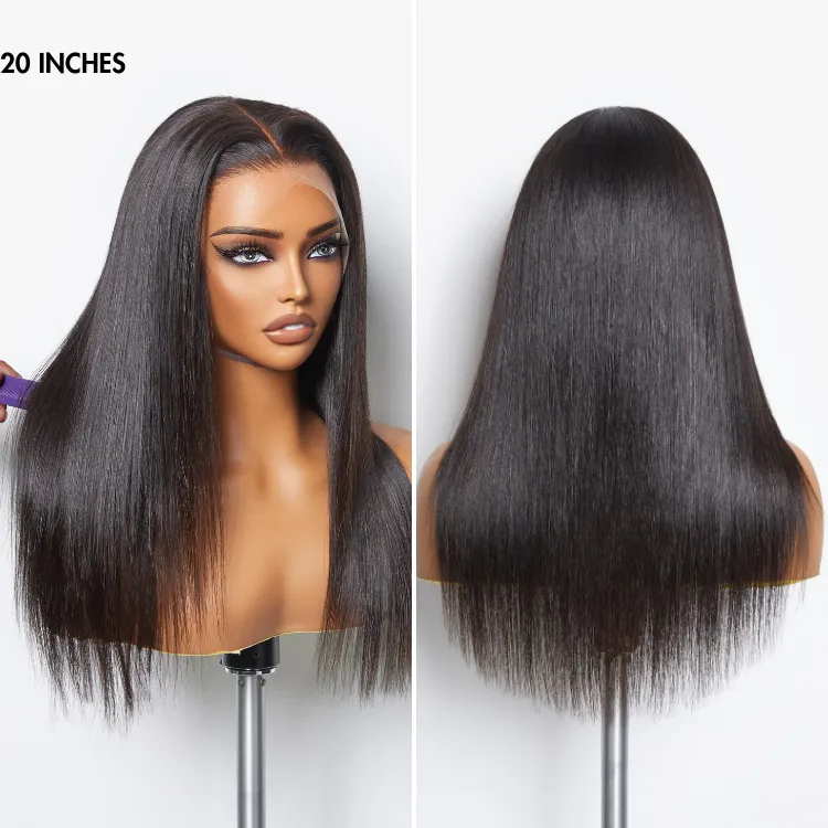 Special Offer | PreMax Wigs | Super Natural Hairline Silky Straight Glueless 13x4 Frontal Lace Wig Human Hair Pre-Cut Lace