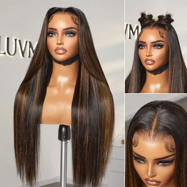 Special Offer | PreMax Wigs | Super Natural Hairline Silky Straight Glueless 13x4 Frontal Lace Wig Human Hair Pre-Cut Lace