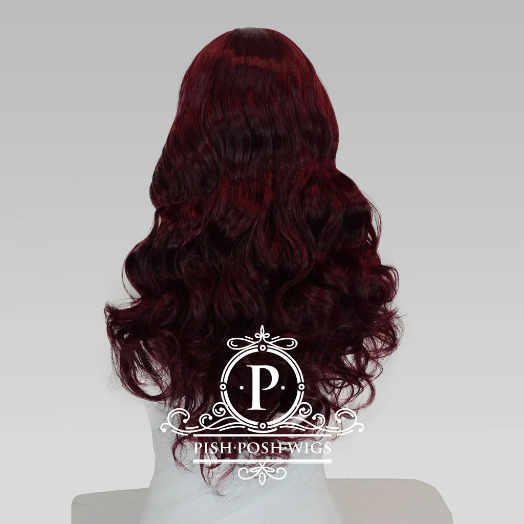 Stevie - Chocolate Cherry Wig