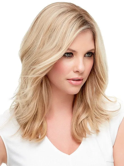 Top Style HH 12" Renau Exclusive | Remy Human Hair Topper (Full Mono)