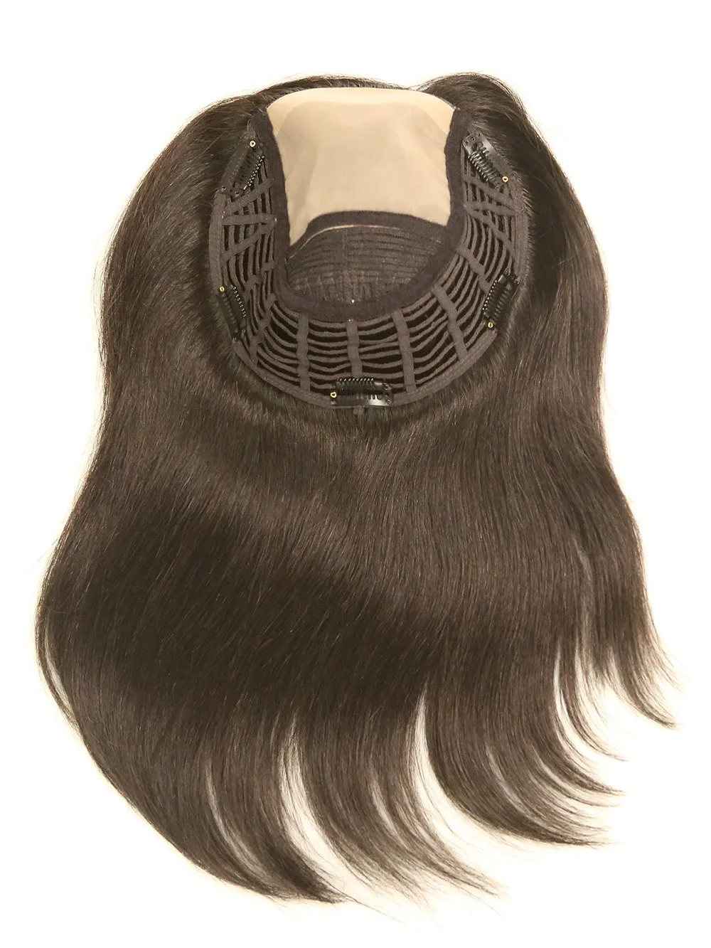 Top Style HH 12" Renau Exclusive | Remy Human Hair Topper (Full Mono)