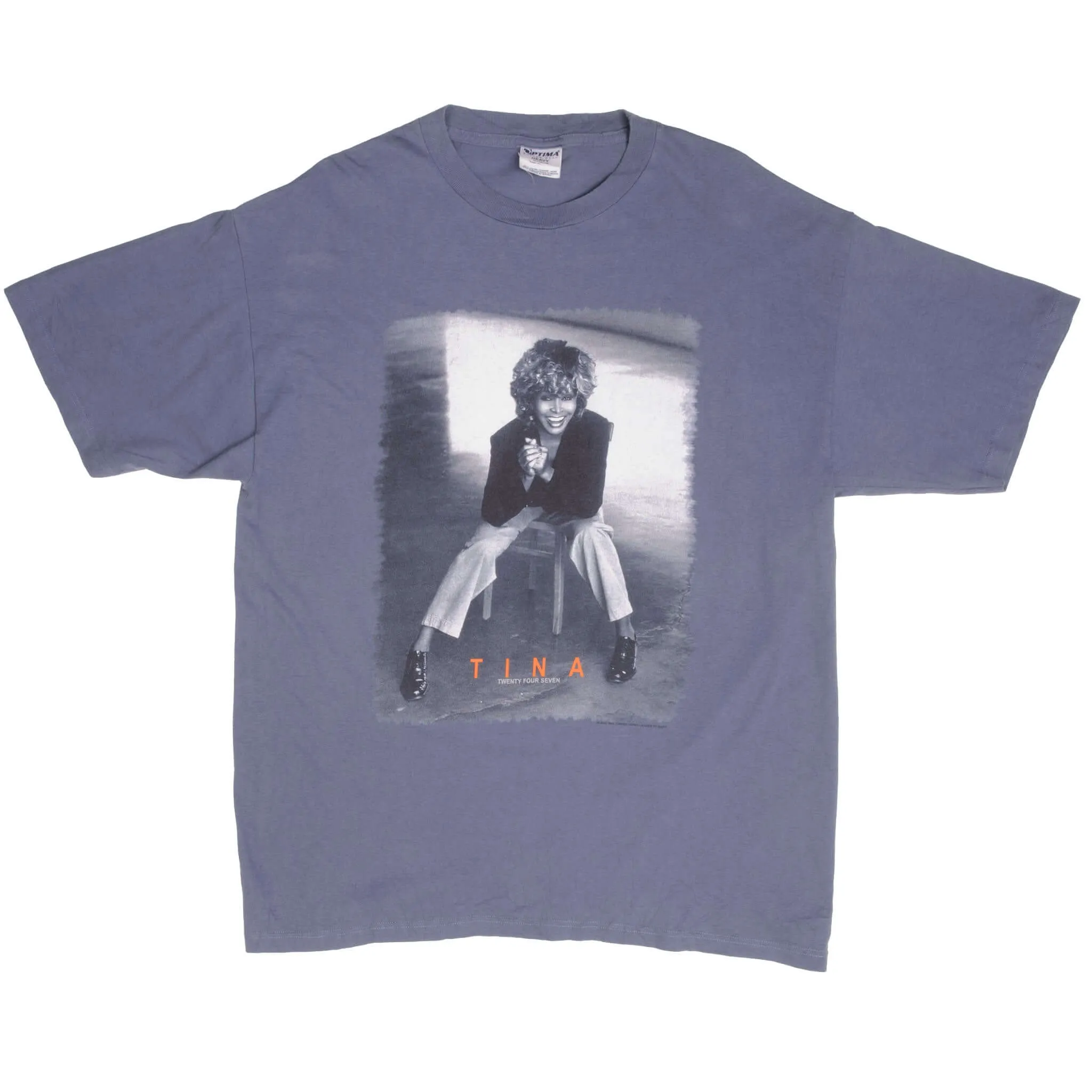 VINTAGE TINA TURNER TWENTY FOUR SEVEN TEE SHIRT 2000 SIZE XL
