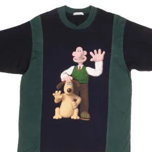 VINTAGE WALLACE AND GROMIT MARK AND SPENCER 1989 TEE SHIRT SIZE MEDIUM