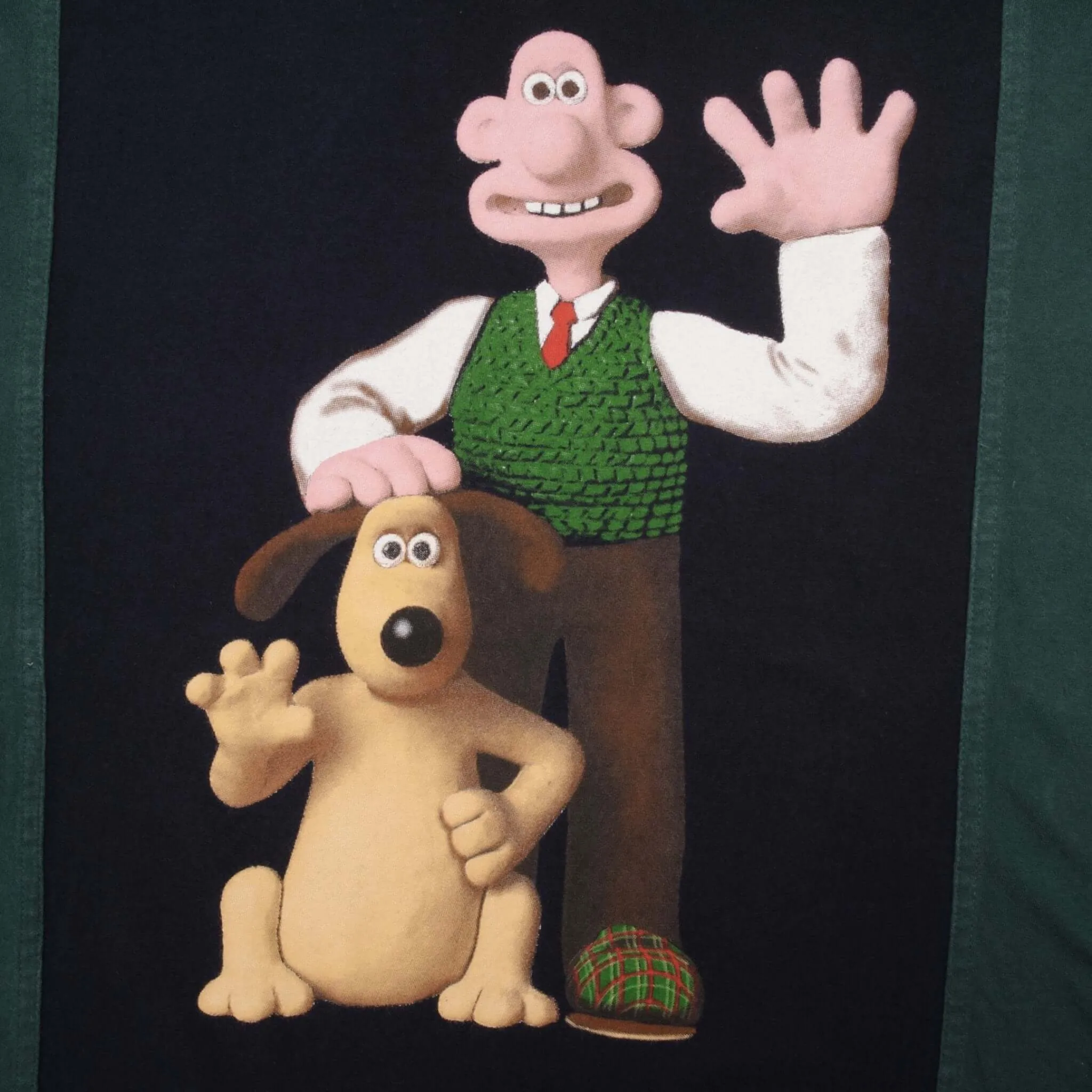 VINTAGE WALLACE AND GROMIT MARK AND SPENCER 1989 TEE SHIRT SIZE MEDIUM