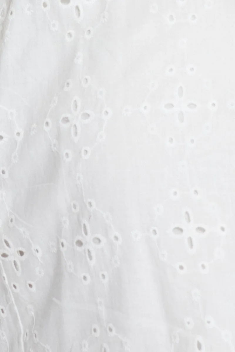 White Mini Dress Sleeveless